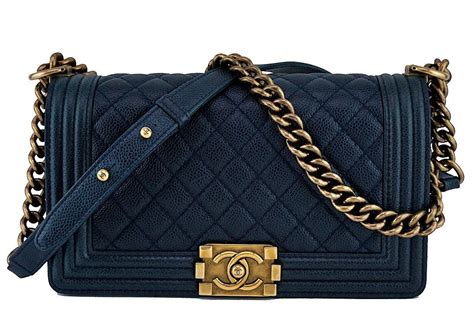 le boy chanel blue|Chanel le boy medium price.